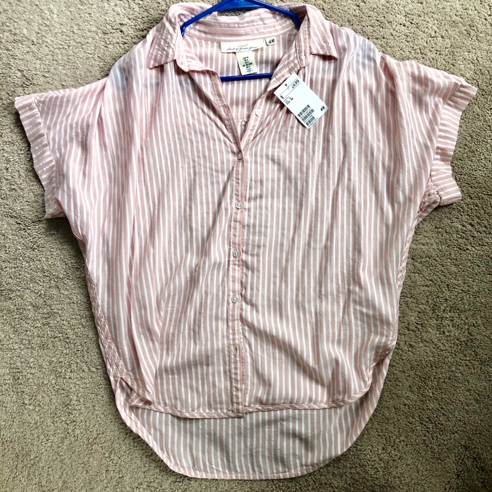H&M button down top